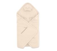 BEMINI Couverture à langer Pady matelassée + jersey crème
