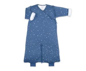 BEMINI - Gigoteuse Magic bag avec Manches - Collection Stary Bleu jean - 3/9 Mois - 70 cm - en Pady Jersey - Saison Hiver