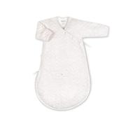Bemini - Magic Bag - Gigoteuse 1-4m - Moufles intégrées - Pady Quilted + Jersey Tog 1.5 - Beige Clair chiné