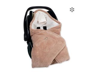Bemini - Nid d’ange multifonctions hiver Biside Softy + Jersey 90 x 90 cm - Natural