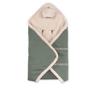 BEMINI Nid d'ange BISIDE ouatiné hiver - Pady rainy + teddy - Green