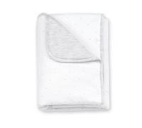 BEMINI Plaid Pady Jersey Tog 3 - Petit pois - Prune