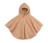 Bemini - Poncho de voyage 9-36m - Pady quilted + jersey - (Beige naturel)