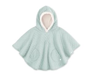 Bemini - Poncho de voyage 9-36m Pady quilted + teddy - Lunar