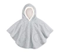 BEMINI Poncho de voyage Pady matelassé + ourson Mix gris
