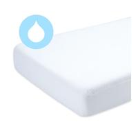 BEMINI - Protège Matelas spécial Berceau - 40x90 cm - Blanc - Imperméable - Certifié Oeko-Tex