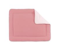 BEMINI Tapis de Parc Pady Waffle + Jersey Bio Rose Indien
