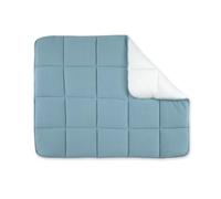 BEMINI-Tapis de parc pour bébé TETRA JERSEY | 75 x 95 cm | Bleu minéral Wonder