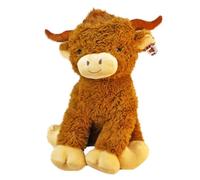 BEMIRO Peluche XXL de bœuf des hautes terres, environ 70-75 cm