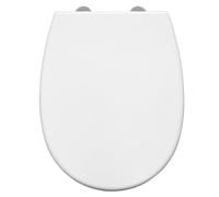 Bemis Click & Clean toilette® Cuvette toilette Silence à fermeture amortie | Installation amovible et facile | abattant wc antibactérien avec fermeture en douceur | Blanc |