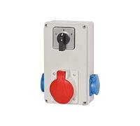 Bemis Distributeur mural BICO 32A 5p, 2 x 230 V