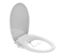 Bemis Pure Clean® Bidet Rehausse WC Douche sans électricité avec lignes de pulvérisation réglables | Toilette japonaise | Bidet avec abaissement automatique | Pommes de douche autonettoyantes
