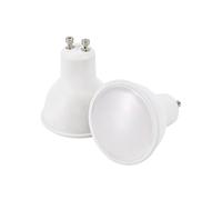 BEMKO Ampoule LED GU10-5W - 450lm - Blanc Chaud 3000K - 120° - Compacte 50x55mm