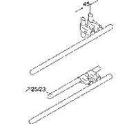 Bemm Handtucharm 500 mm, blanc 9016 ZAHTA5SW pour Basheizkörper, Mera, Aura, Cobo Vertical
