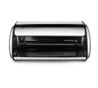 Bemodst Boîte à pain, Boîte à Pain Grise en Acier Inoxydable, Pour une Fraîcheur Durable Dans la Cuisine et Une Boîte de Rangement du Pain à L'épreuve Des Moustiques, Le Meilleur Ustensile de Cuisine