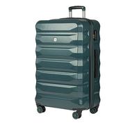 BEMON Grande Valise Rigide en Coque 4 Roues 85cm Nice Vert