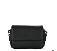 BEMON Petite sacoche à rabat cuir pour homme noir Gary , 15 x 20 x 5 cm