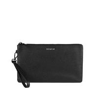 BEMON Pochette en cuir grainé pour homme Enzo, porté main, 15 x 23 x 4 cm