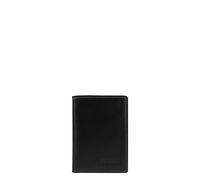 BEMON Porte Cartes en Cuir Dino, 6 emplacements Cartes, Protection RFID (Noir)