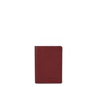 BEMON Porte Cartes en Cuir Enzo (Rouge Fonce)