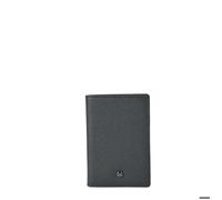 BEMON Portefeuille en Cuir noir Gary, 12 x 8.5 x 1 cm, 6 emplacements Cartes, Protection RFID