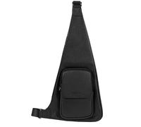 BEMON Sacoche monobretelle en cuir Enzo, 46 x 20 x 2 cm