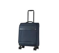 BEMON Valise Cabine Souple en Toile 4 Roues 55cm Miami Bleu
