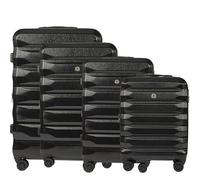 BEMON Valise Rigide en Coque Lot de 4 - (85cm, 75cm, 65cm, 55cm) Noir