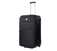BEMON Valise Souple en Toile 75cm 2 Roues Noir