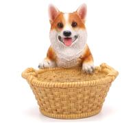 Bemonew Bol porte-clés plat à bonbons mignon Border Collie