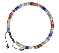 Bemonew Bracelets Chakra pour femmes bracelets de chakra en 7 pierres de cristal bijoux spirituels à offrir.