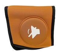 Bemonew Cache-oreilles pour chien - Protection contre le bruit - 28 dB - Réglable sans rabat - Soulage l'anxiété pour les feux d'artifice et les orages - Orange - Taille S