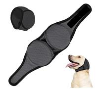 Bemonew Cache-oreilles pour chien - Protection contre le bruit - Extra épais avec couverture améliorée - Capuche apaisante pour la natation, le bain, le séchage, les voyages - Taille M