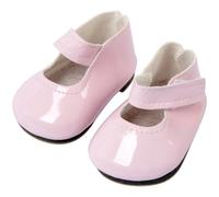 Bemonew Chaussures de poupée pour bébé, 1 Paire, Chaussures décoratives Mignonnes en PU de 18 Pouces, Remplacement pour Mini Accessoires Maison, décoration la Maison