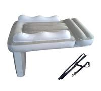 Bemonew Lit d'avion pour Tout-Petit lit Gonflable pour Enfant avec Ceinture de sécurité réglable Matelas de Voyage Portable pour Les Tout-Petits en Avion en Voiture et en Train