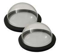 Bemonew Lot de 2 barrières flottantes pour aquarium, corral flottant transparent pour étangs et aquariums, anneau d'alimentation pour poissons de 15,2 cm pour l'eau, laitue et lentille d'eau