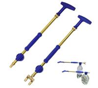 Bemonew Lot de 2 pulvérisateurs à pression pour jardin, buse en cuivre, pompe à main pour arrosage et nettoyage, pulvérisateur à pression réglable pour bouteilles de soda standard