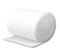 Bemonew Ouate de Filtration pour Aquarium 2 mètres de Long pour Filtration mécanique dans Un Aquarium Compatible avec Les filtres externes à cuve et Suspendus à découper sur Mesure.