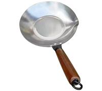 Bemonew Pot de Fusion, Pot de Chocolat Chaud en Acier Inoxydable avec poignée en Bois, poêle à Sucre, poêle à Fondre pour la Fabrication Haws confits au Chocolat Tanghulu