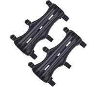 Bemonew Protège-Bras de tir à l'arc en Cuir, 2 pièces, Protecteur d'avant-Bras avec Sangles réglables