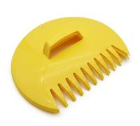 Bemonew Ramasse-Feuilles râteaux à Main 1 Paire Outil de ramassage de Feuilles Jaune pour travaux Jardinage Griffes en Plastique pour ramasser Les Le paillis et Les débris Jardin