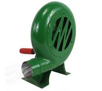 Bemonew Souffleur de bois portable 8W à manivelle pour barbecue cheminée forge camping et allumage de poêle. Idéal pour allumer un feu en extérieur (grillades cheminée forge etc.).