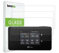 bemuntee Protection d'écran en verre trempé pour TP-Link M8550 5G Hotspot | Lot de 3, clarté HD, sans bulles, anti-rayures, dureté 9H