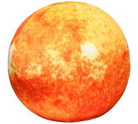 Bemvp Coussin Décoratif en Peluche De 17 Cm Représentant Une Planète, Lune, Le Une Sphère Martienne, Idéal pour Décorer Un Canapé Ou Un Fauteuil.
