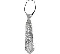 Bemvp Cravate À Paillettes pour, Ajustable Scintillante, Unisexe, Élastique, Fine, avec Fermeture Éclair, Idéale pour Cocktail, Enterrement De Vie De Jeune Fille Ou Mariage.