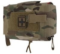 Bemvp Pochette De Premiers Secours Tactique, Trousse Médicale Ifak Compacte À Dégagement Rapide Molle pour Traumatismes, Pochettes Médicales, De Survie d'urgence pour Ceinture De Service Extérieure,