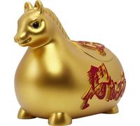 Bemvp Tirelire en Forme De Cheval De Dessin Animé, Ornement De L'année Chinoise du Cheval, Tirelire pour Pièces De Monnaie, Boîte À Économies pour Le Nouvel an Le Festival du Printemps