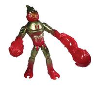 Ben 10 BEN66A10 Figurines d'action métalliques Thème Heatblast