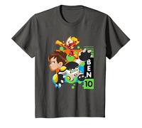 Ben 10 The Vibe T-Shirt, Enfant, Asphalte, 10 Ans