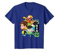Ben 10 The Vibe T-Shirt, Enfant, Bleu Royal, 8 Ans